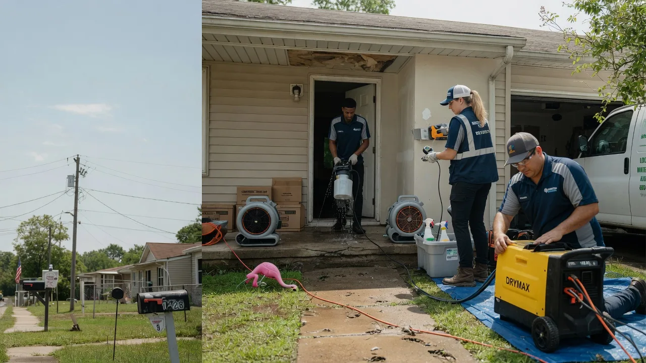 Storm Damage Water Removal in Elizabethtown, IN near me